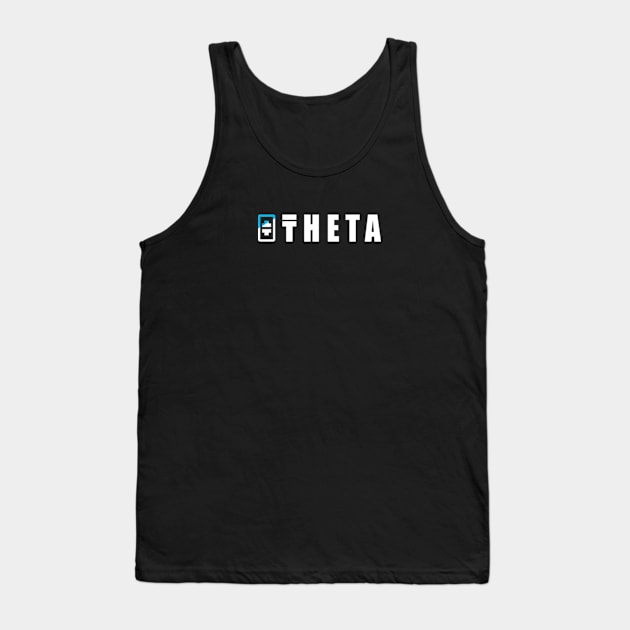 Theta Crypto Tank Top by CryptoHunter